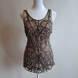 Asos Women Embellished Top Shirt Size 4